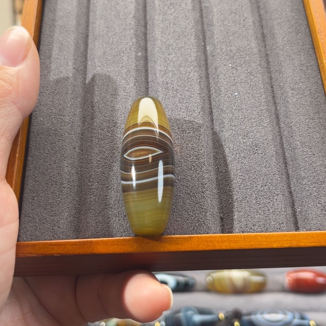 奔***）玛瑙/玉髓合金颈饰