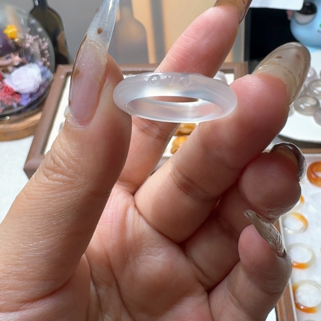 未镶嵌戒指玛瑙/玉髓521港17