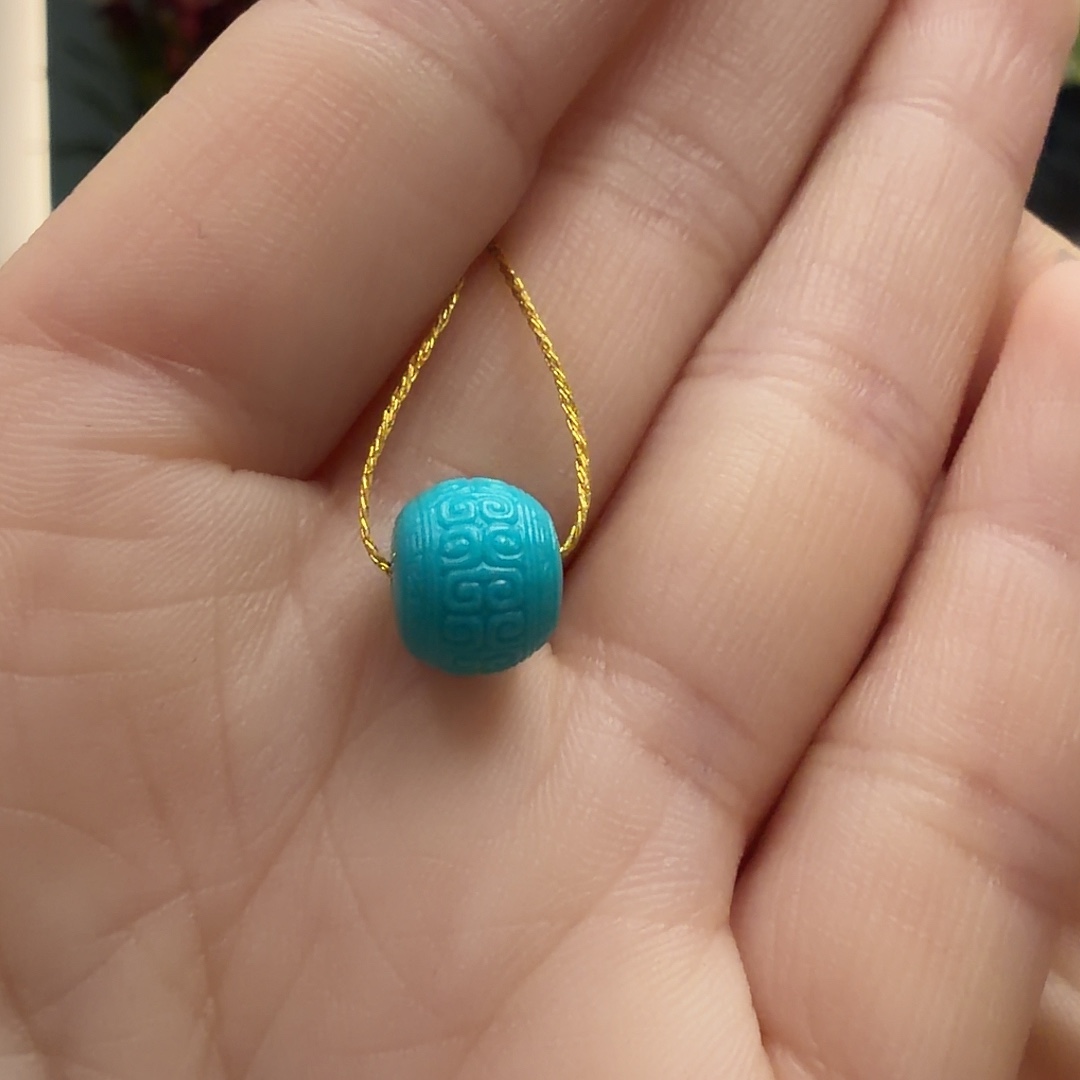 绿松石未镶嵌颈饰