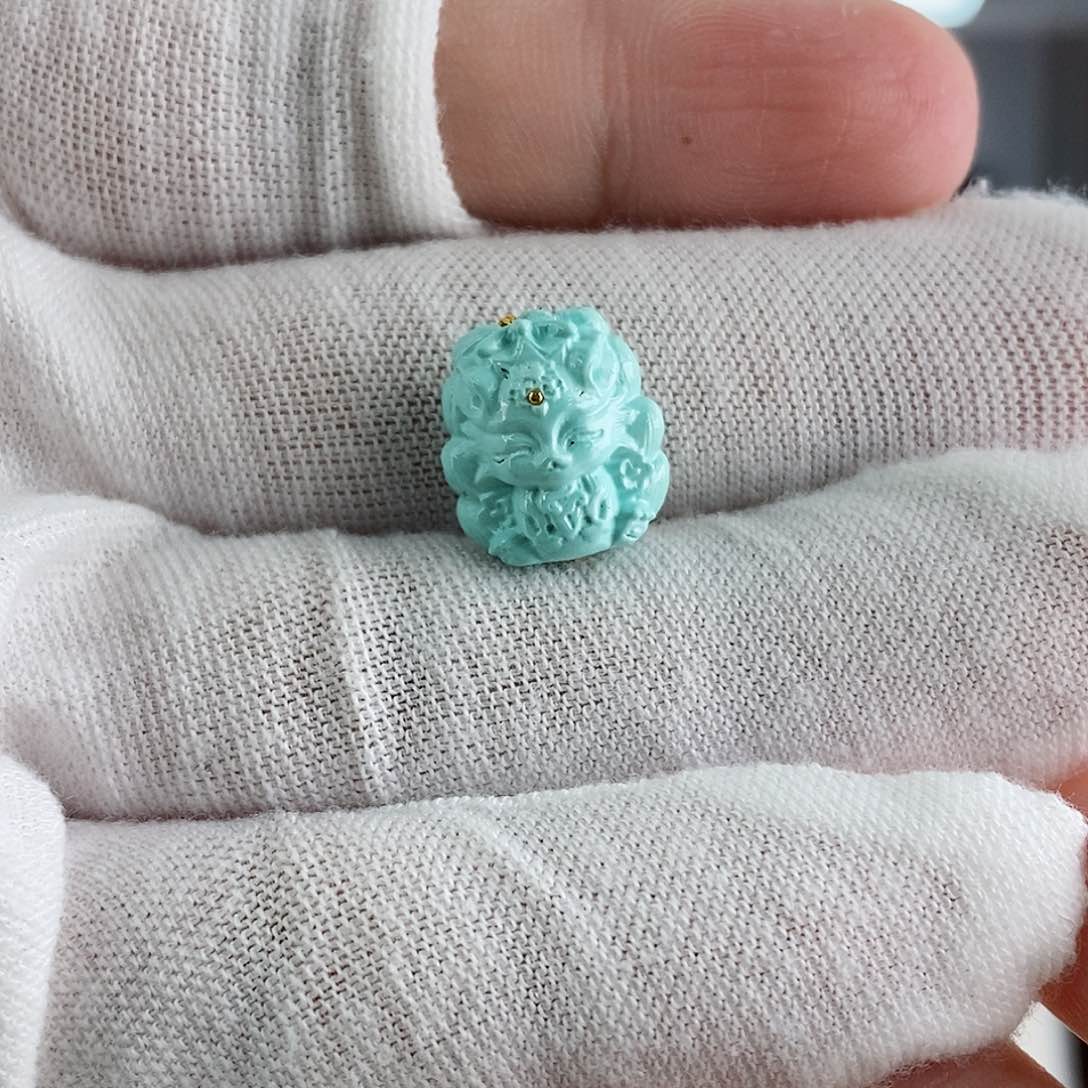 绿松石珠宝奇石未镶嵌