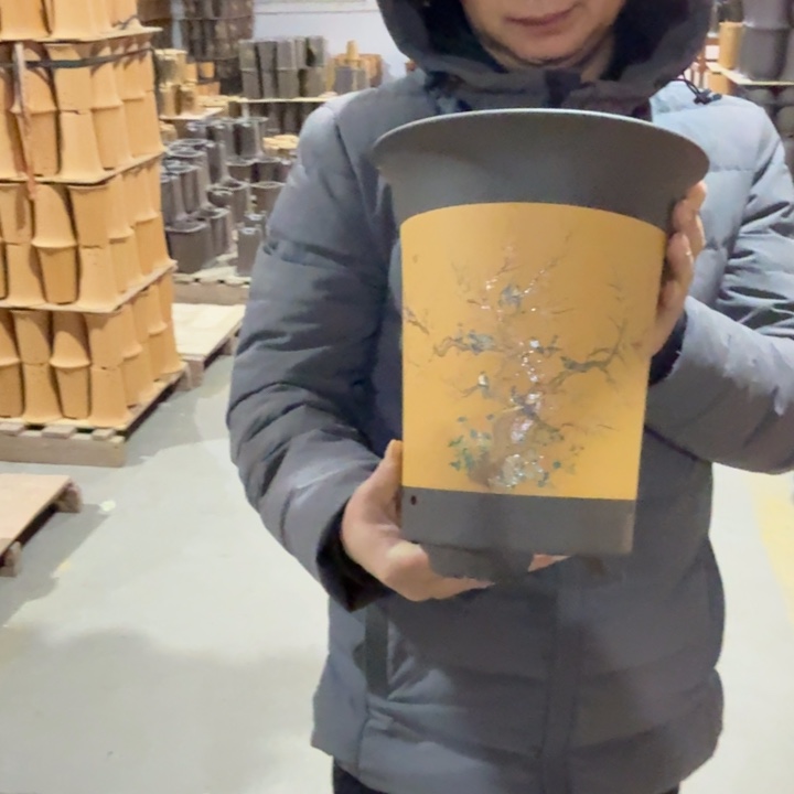 紫砂花盆破损补发