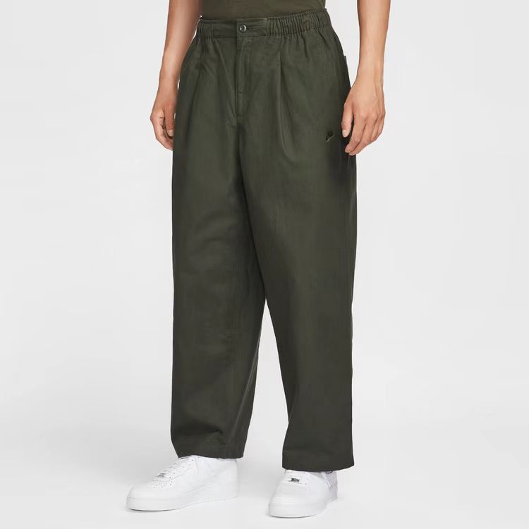 NIKE/耐克官方正品男子 运动休闲 长裤 裤子 军绿色-HV1424-355