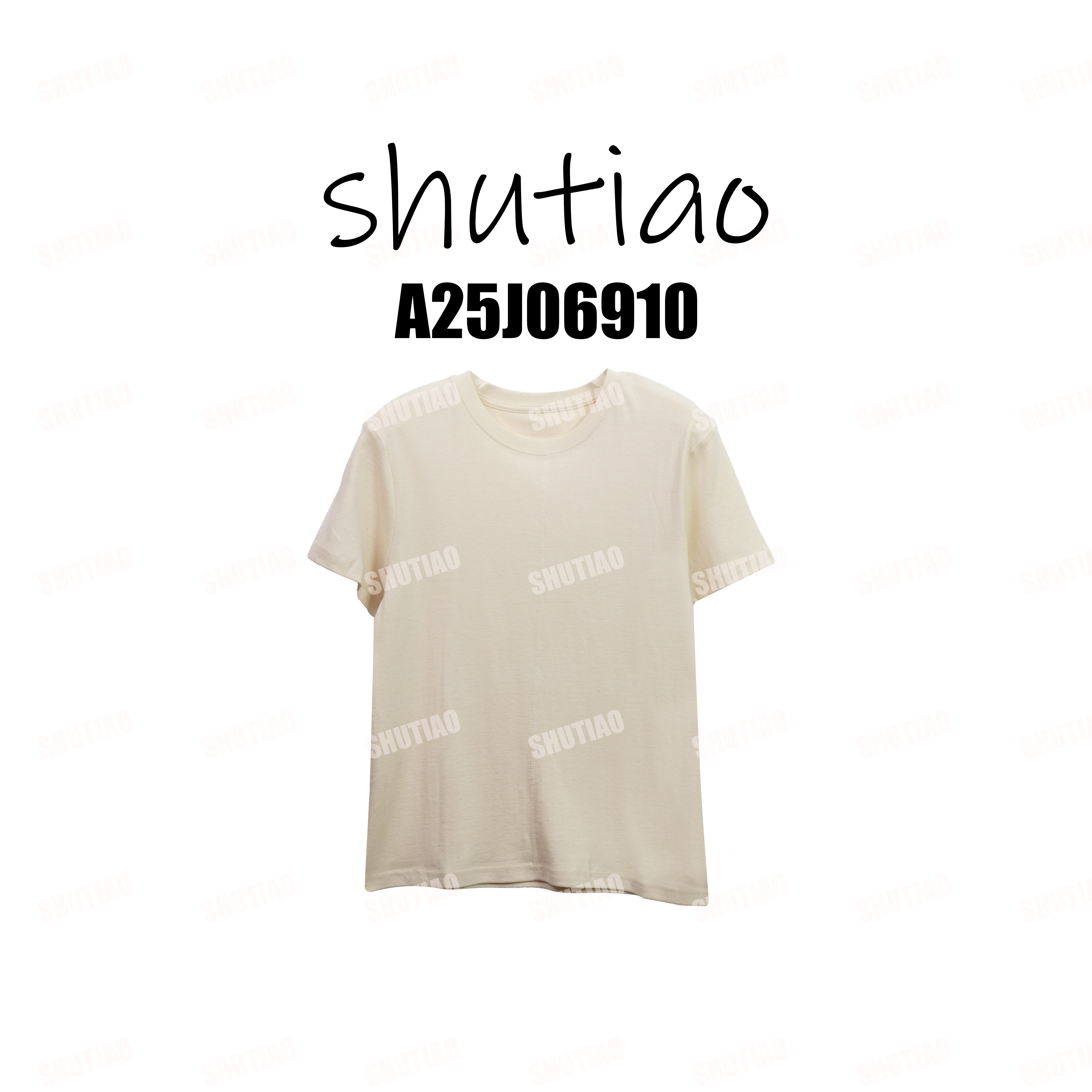 【SHUTIAO】2025冬季：新款小众设计款T恤A25J06910
