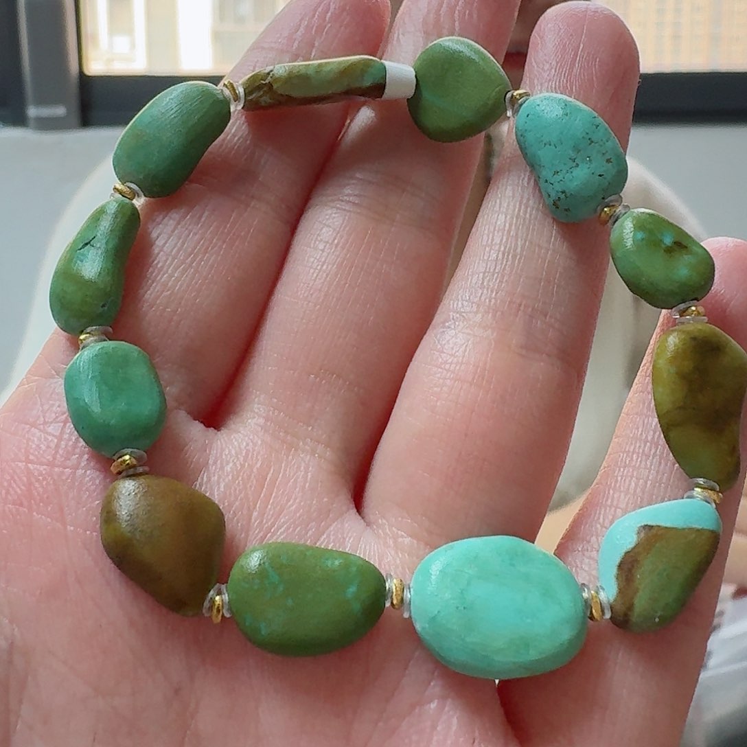 绿松石珠宝奇石未镶嵌