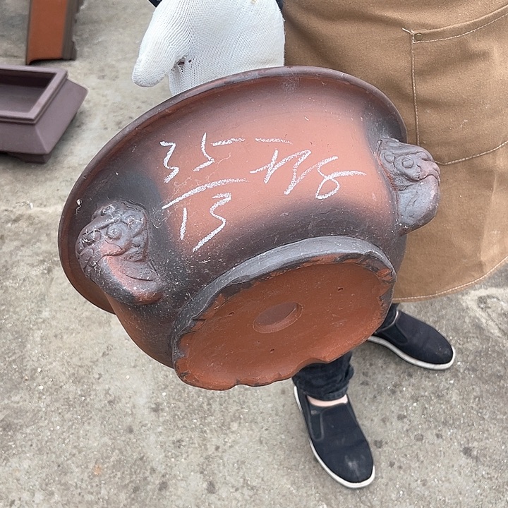 紫砂花盆紫砂等传统