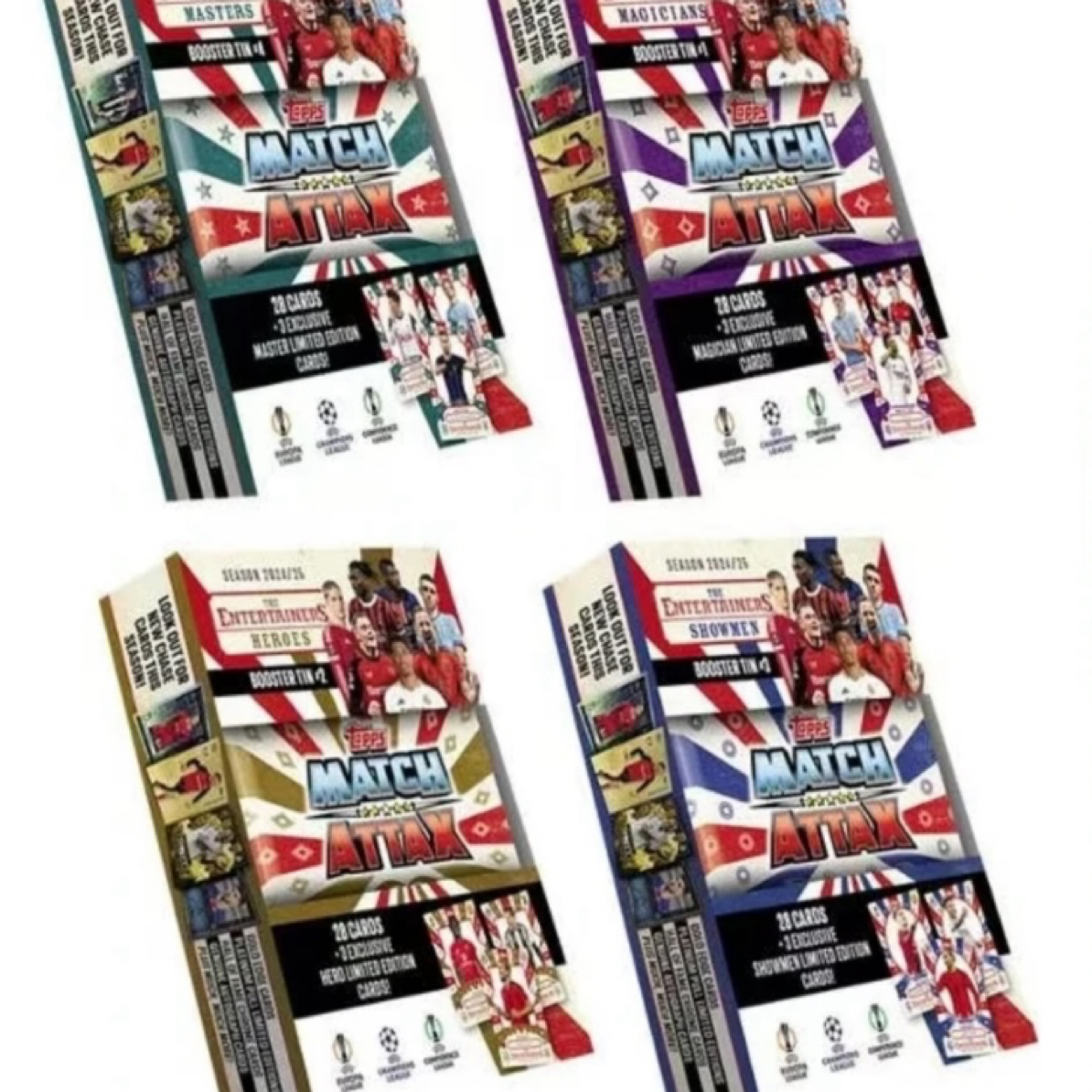 【卡牌盲盒】 Topps 24-25 小铁盒【在线拆盒】寻找五头c罗 贝林签字