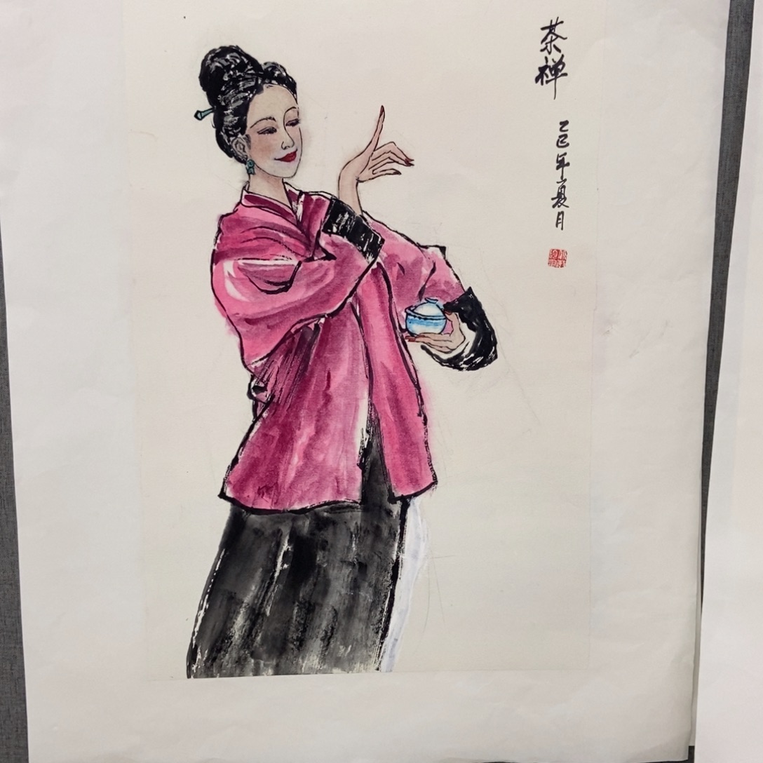 国画手寫手繪作品210