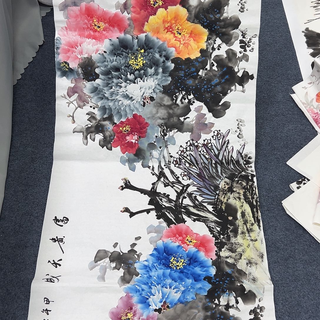 国画国画作品纯手绘