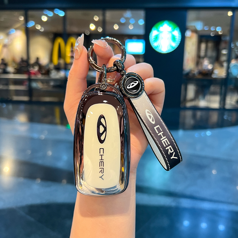 TPU奇瑞瑞虎8瑞虎9艾瑞泽8钥匙套探索06欧萌达3x车5x男女包壳扣