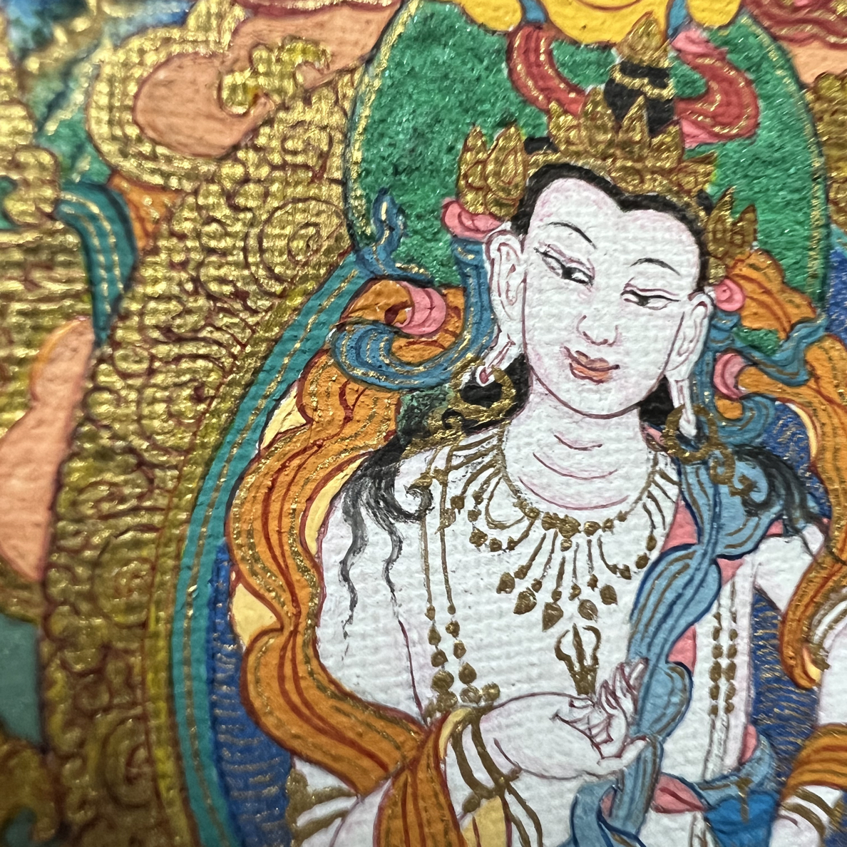 金刚萨埵纯手绘唐卡