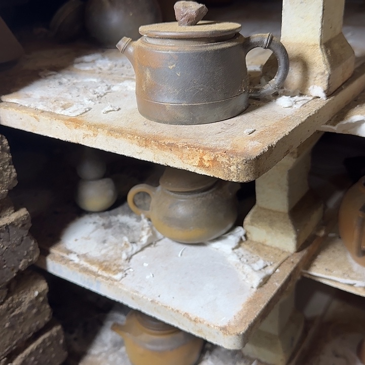 茶壶紫泥坭兴陶柴烧