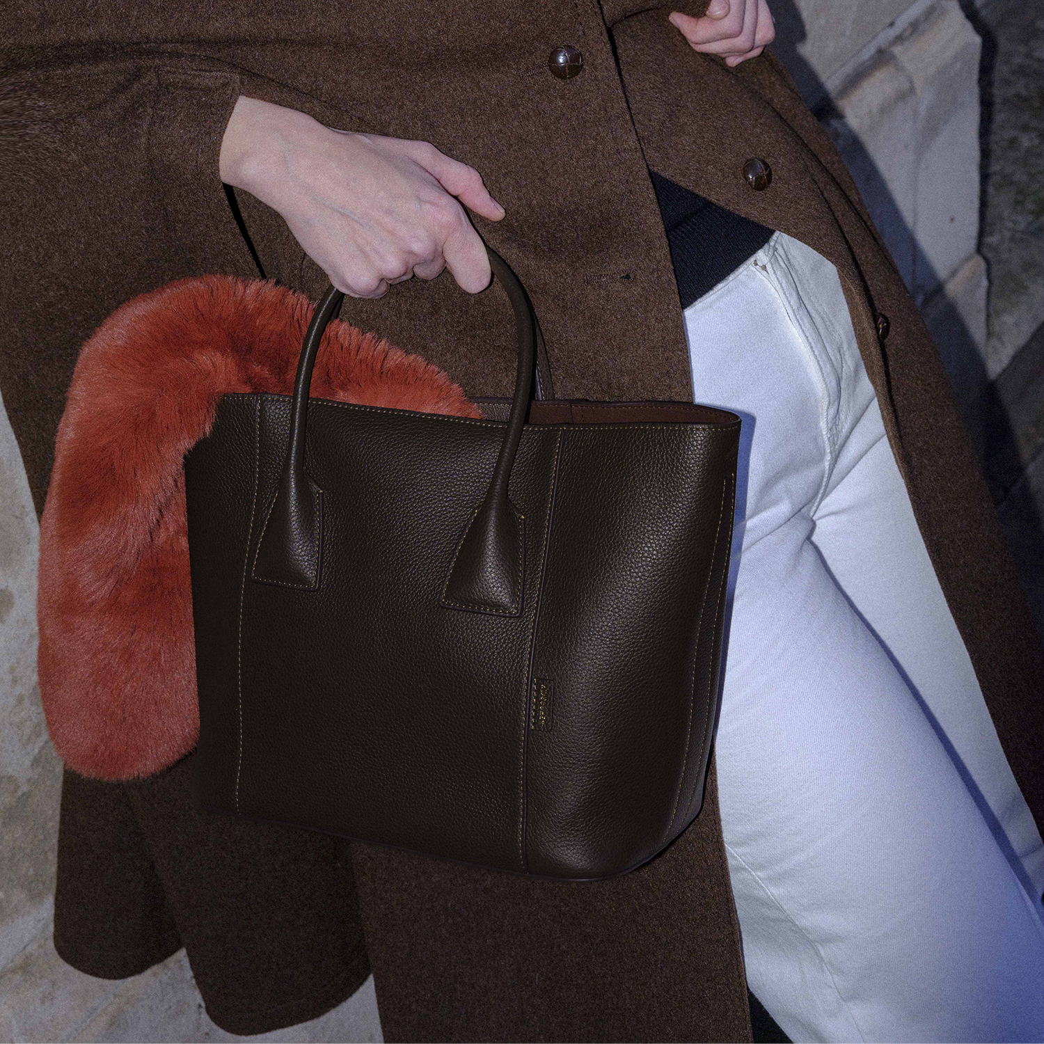 BERACAMY·Respuestas大号托特包手提单肩斜跨大容量牛皮小众通勤