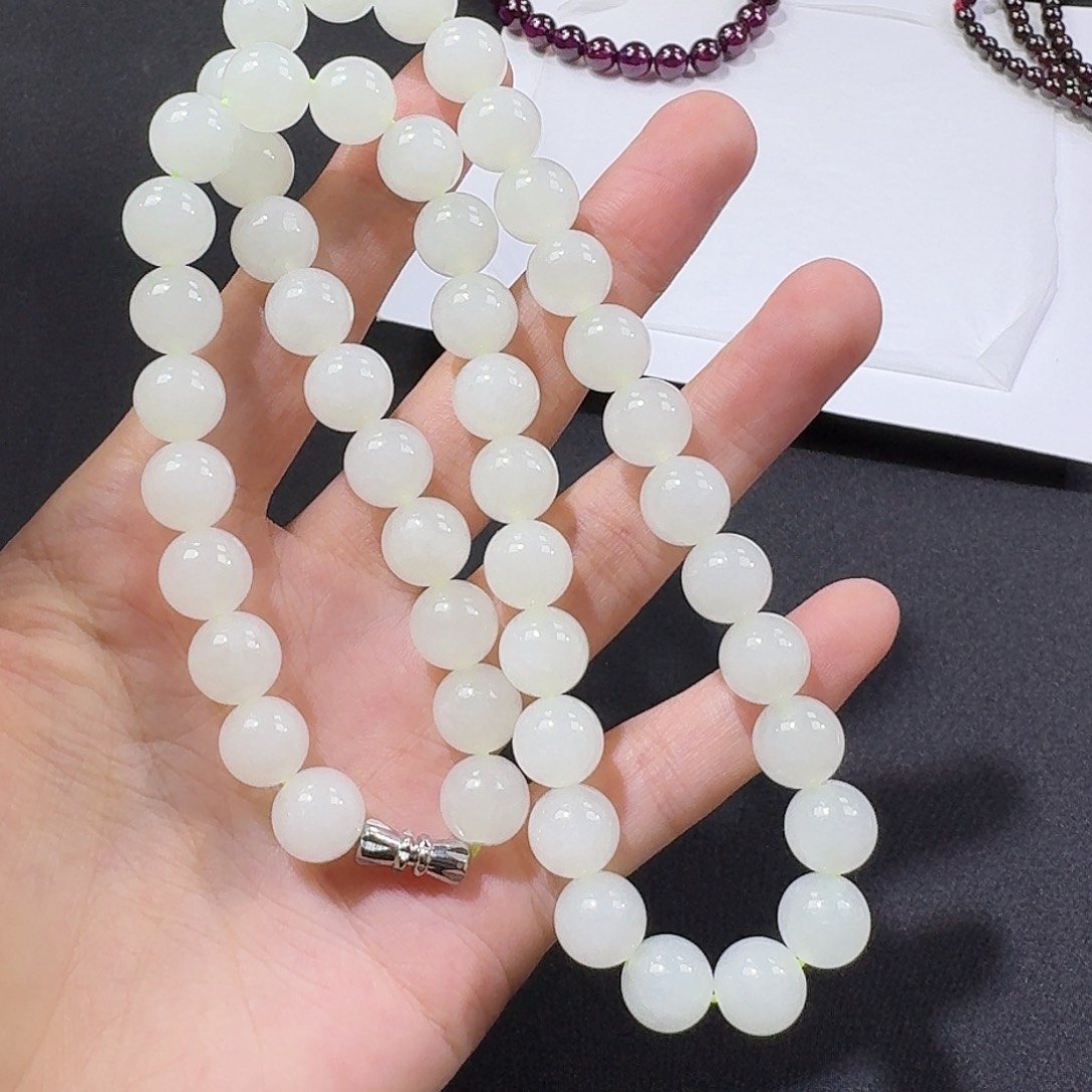 和田玉未镶嵌手串和田玉