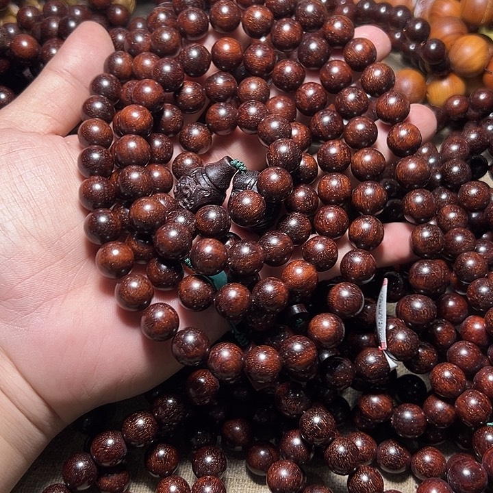 染料紫檀（血檀）手串/手链好的1.2
