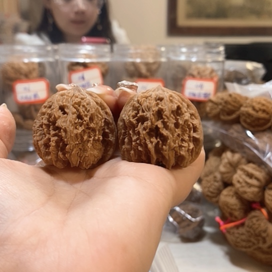 文玩核桃吊坠36边137狮子头