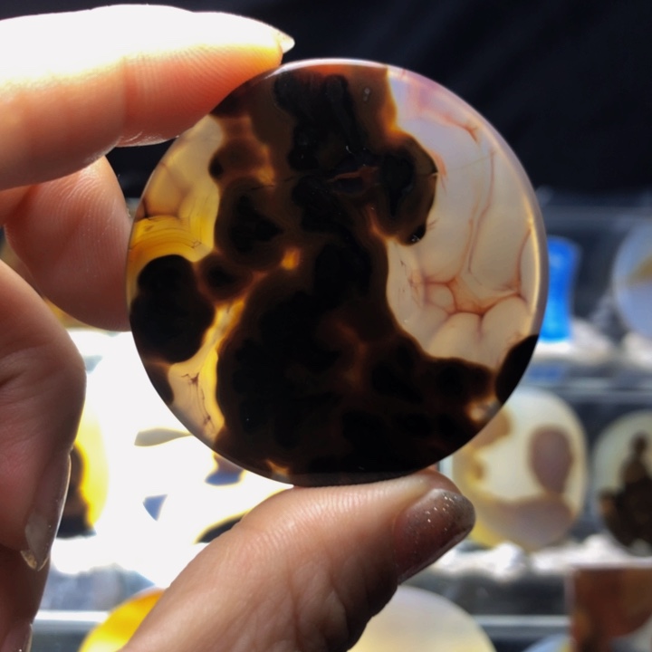 合金玛瑙/玉髓珠宝奇石24