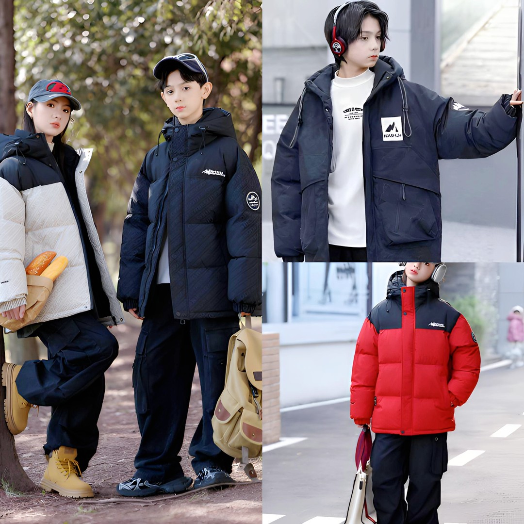 青少年潮牌保暖棉服301