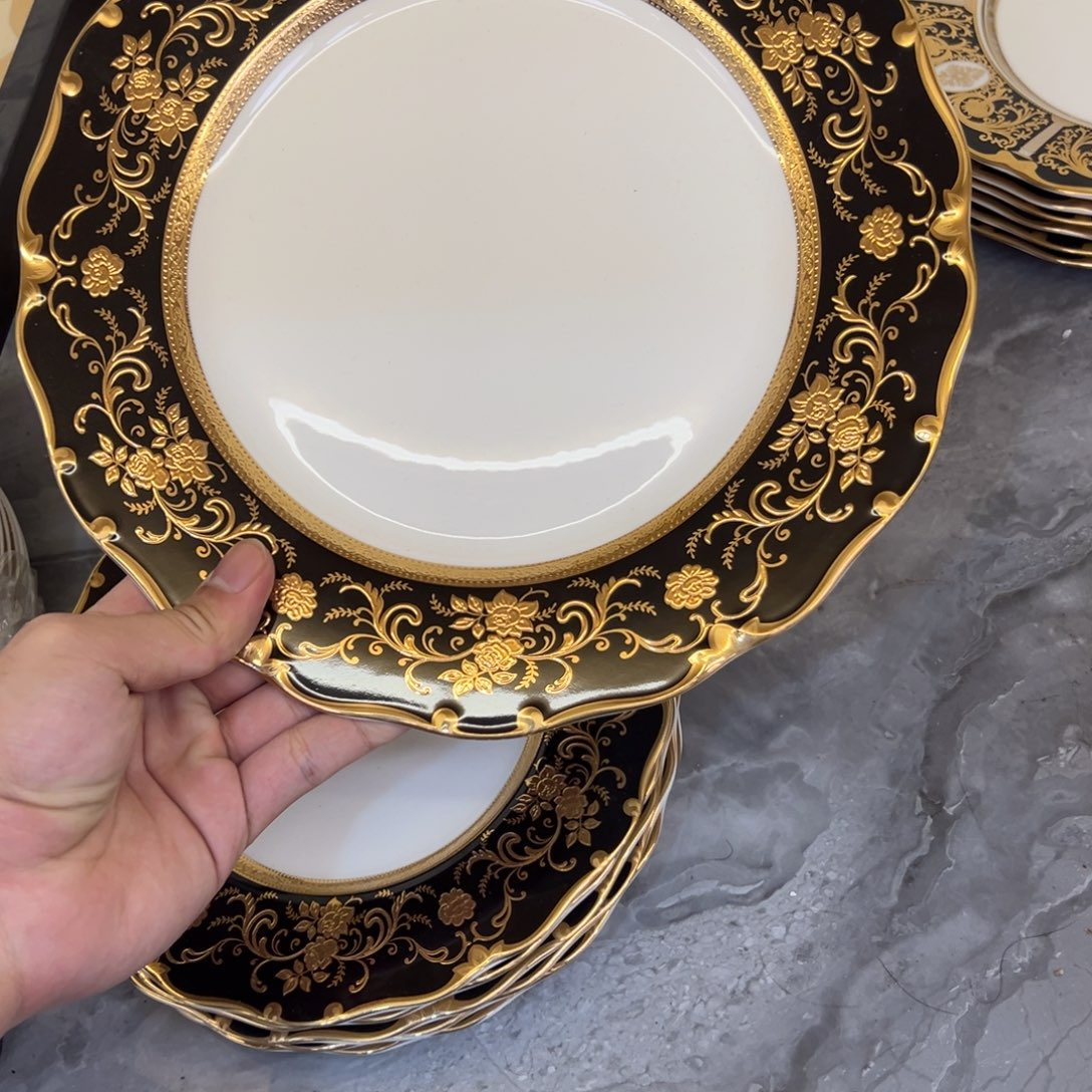 瓷片10.5寸平盘一个一单尾单