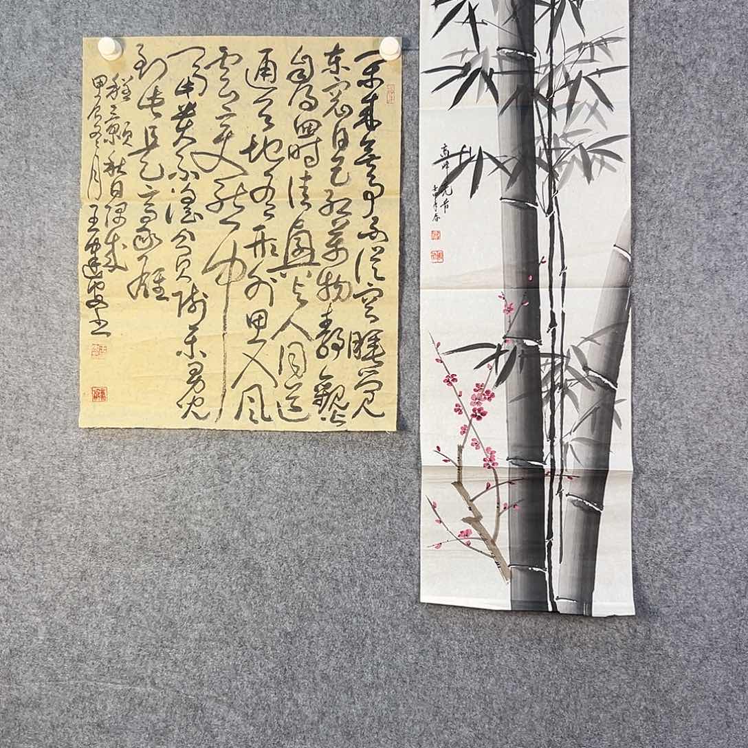 国画829 花鸟在此鸣叫的声响声