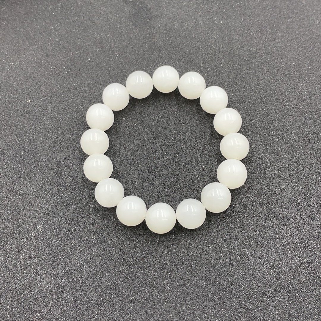 BY0225FPXQ标157 和田玉手串