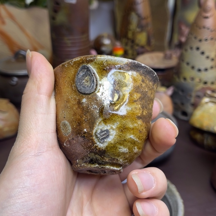 飯***粑备前烧作品备前烧作品