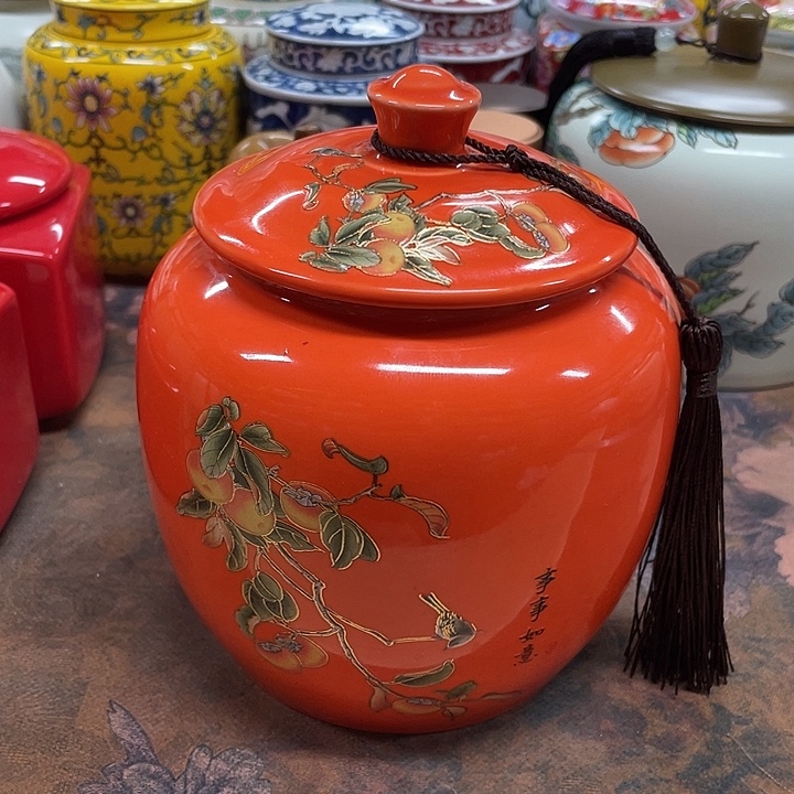 陶瓷罐茶叶罐密封罐储物罐