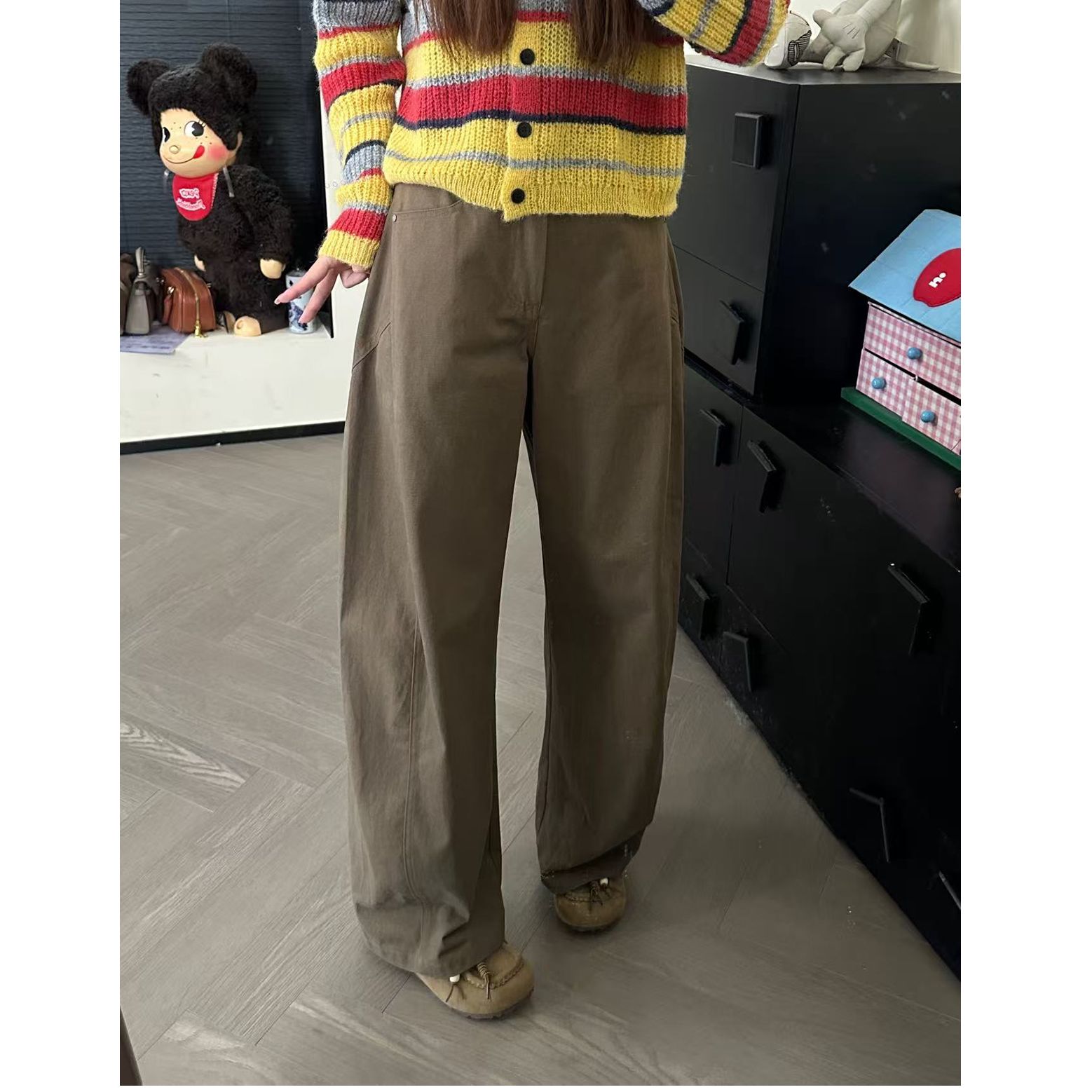 CHACHA【晚风】休闲时尚百搭高级感休闲裤