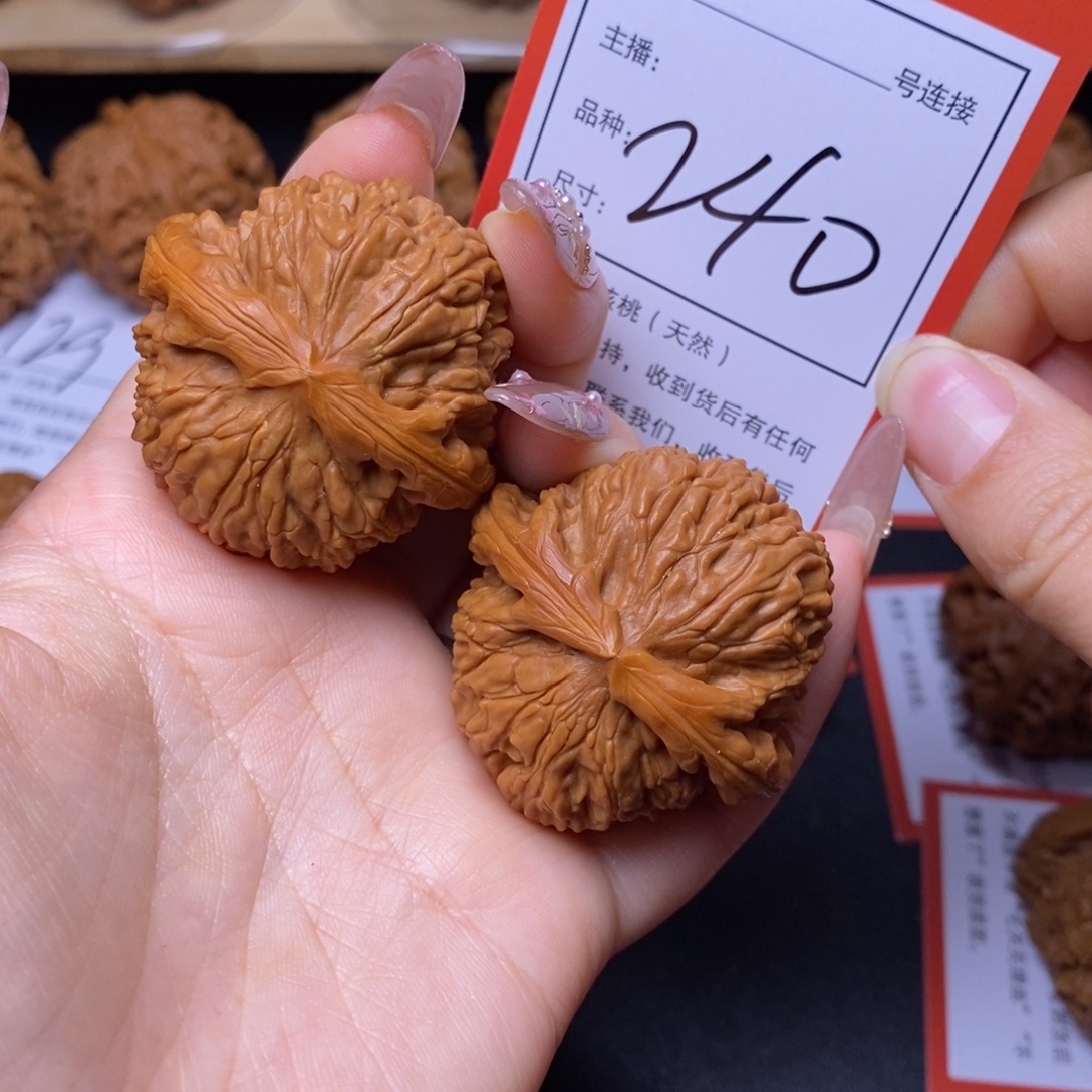 把件文玩核桃4.1白狮子240