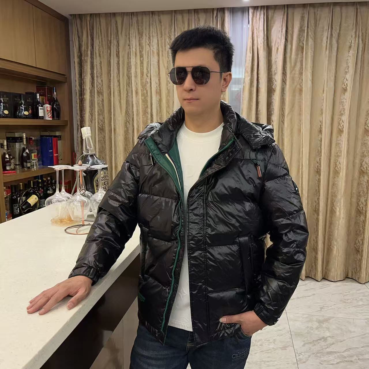 【羽绒服】2025秋冬男士新款潮流外套高级轻奢欧货时尚休闲  羽绒服