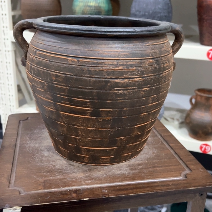 12.9–1瑕疵高20口20土黄耳缸