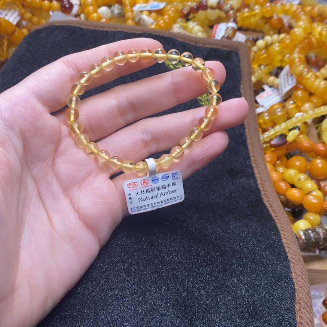 琥珀未镶嵌珠宝奇石