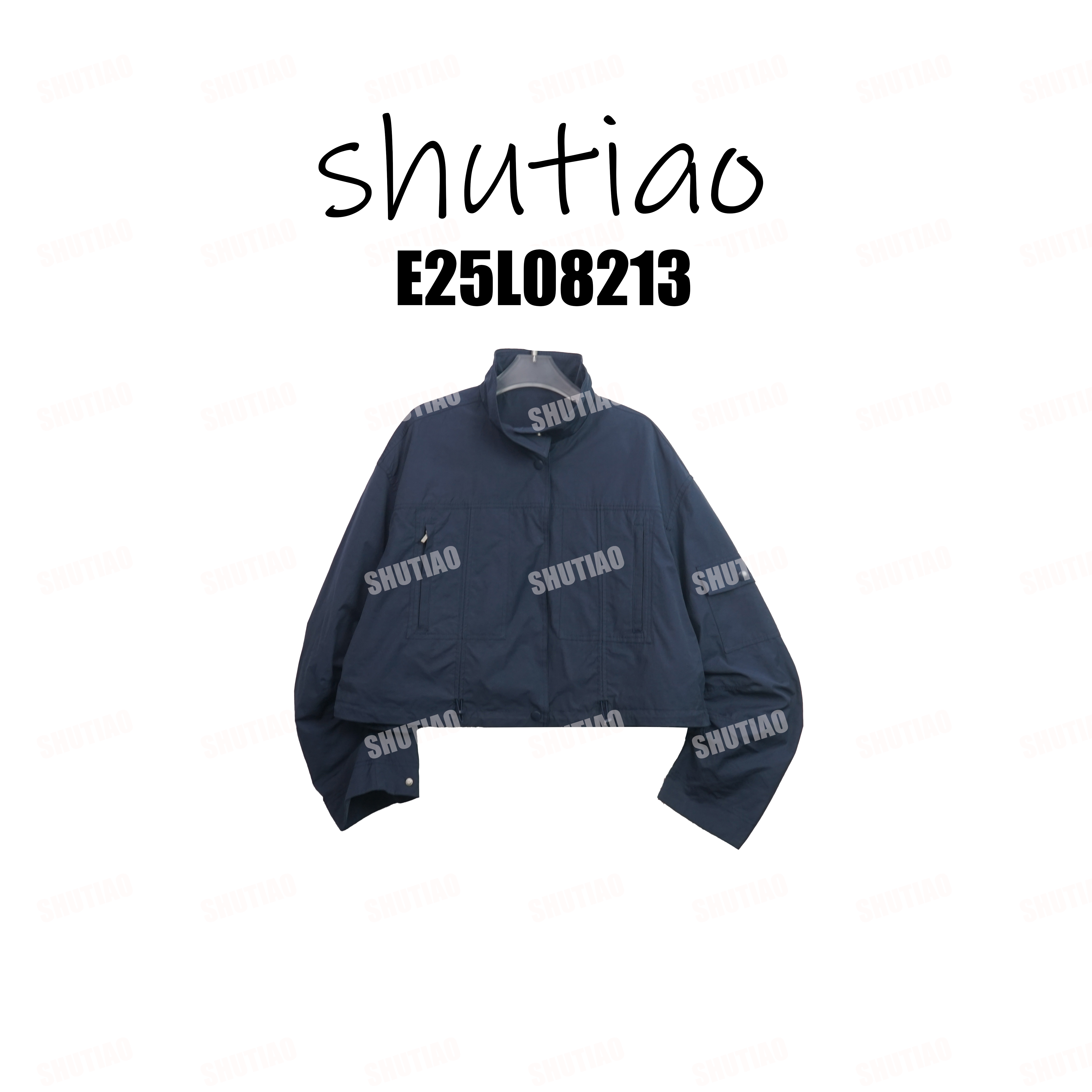 【SHUTIAO】2025冬季：新款小众设计款外套E25L08213