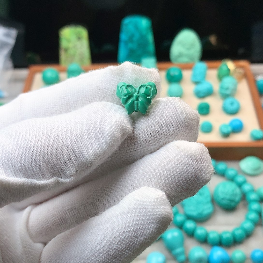 湖北原矿13*10mm小蝴蝶小滴流