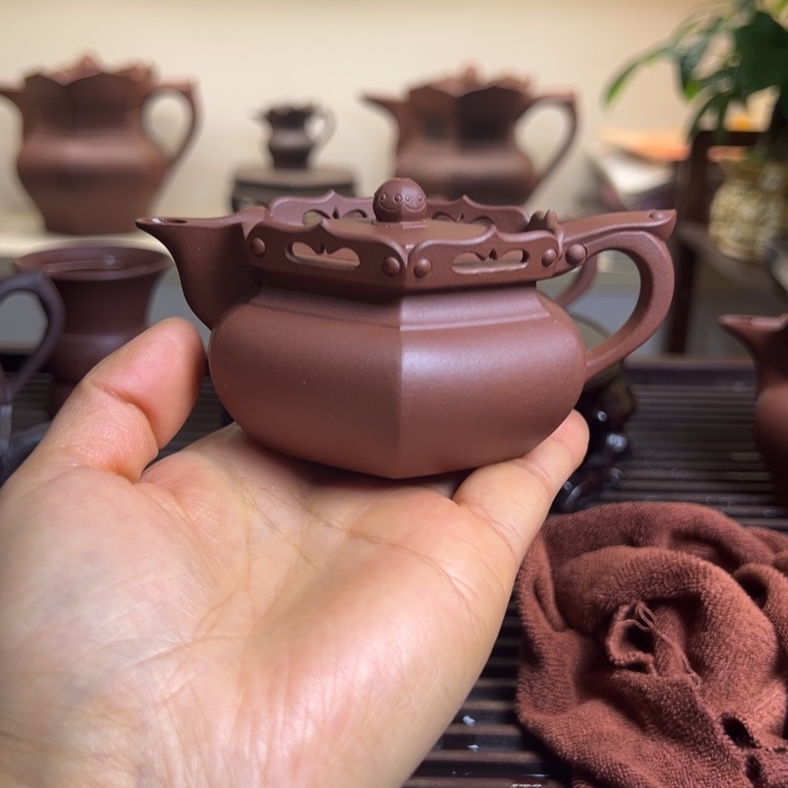 羊***毛紫砂公道杯宜兴紫砂120