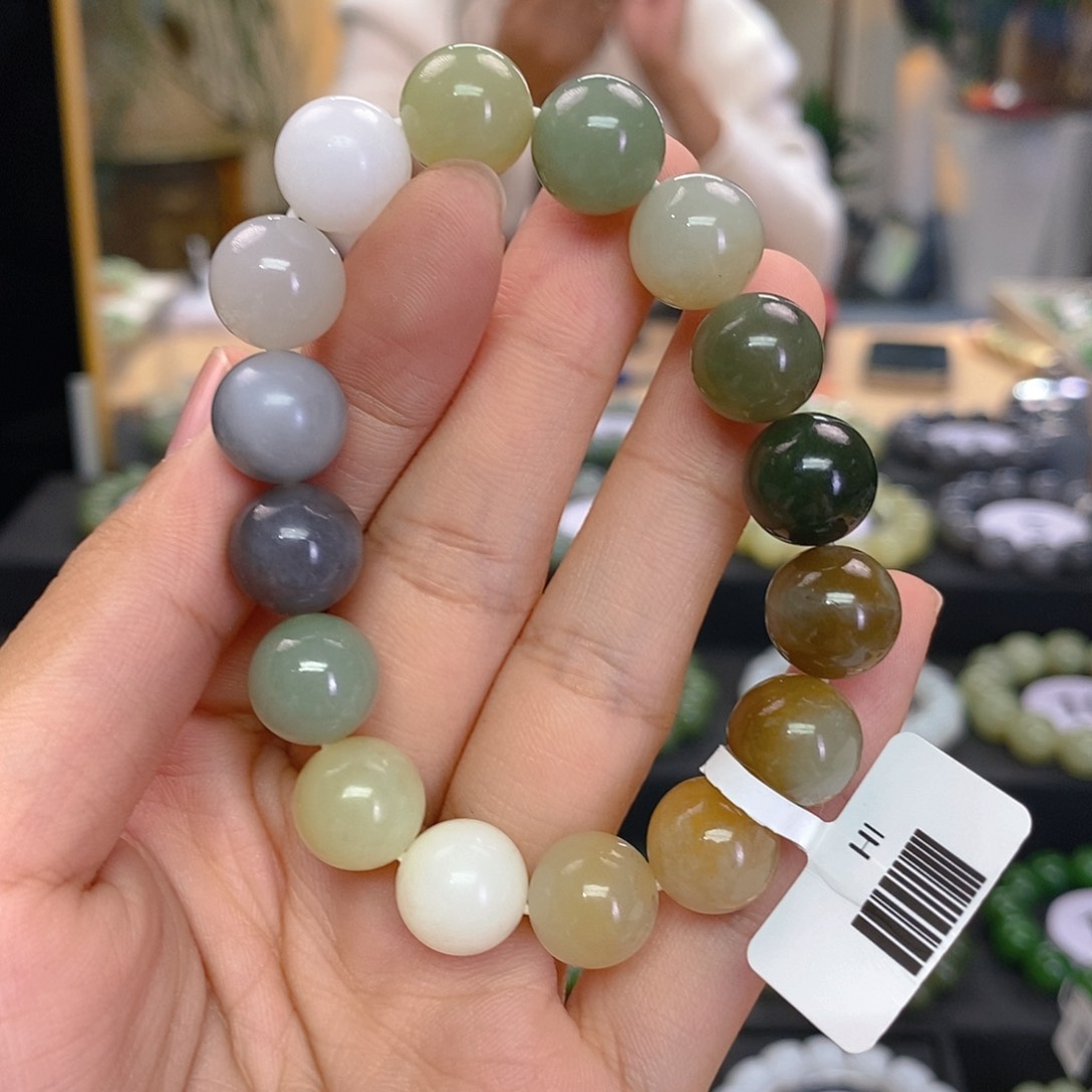 未镶嵌手串和田玉