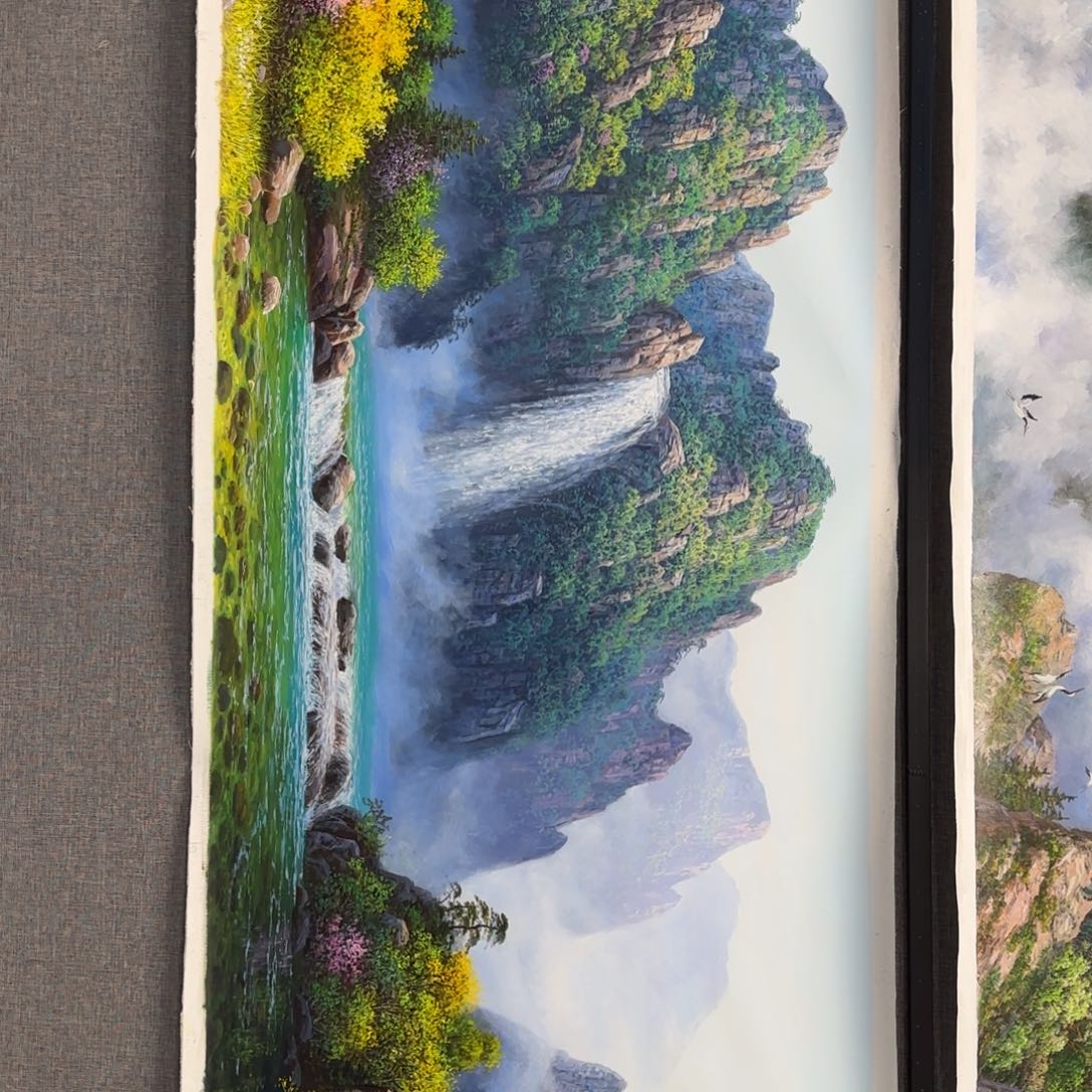 油画加油加油努力加油加油