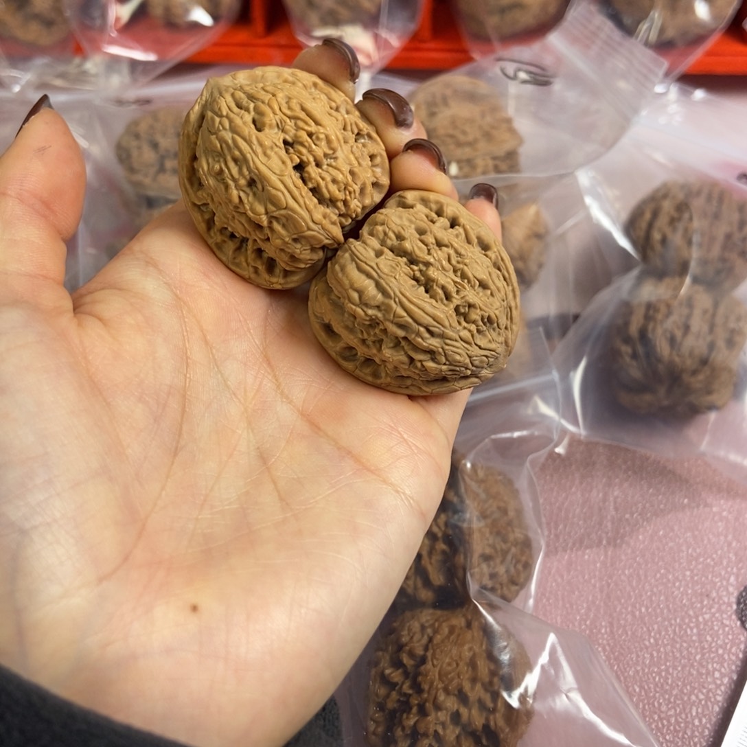 吊坠文玩核桃34承德密纹99