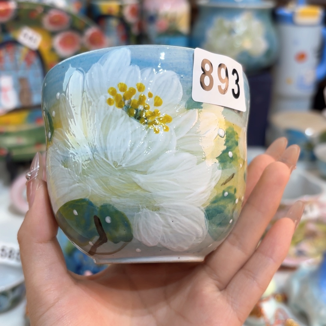 彪***暖景德镇手绘高温釉下彩陶瓷茶具