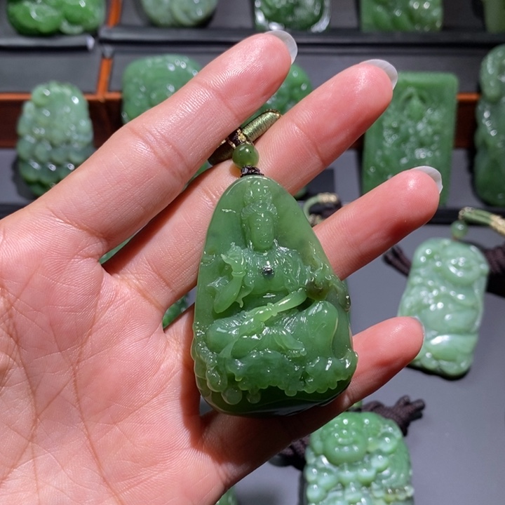 和田玉挂件未镶嵌