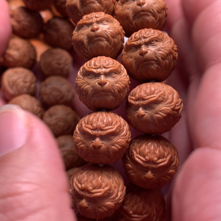 【闪购商品】猴头核桃手串大*笨悟空