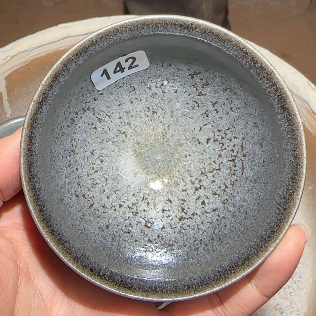 茶盏龙窑柴烧原矿原釉142