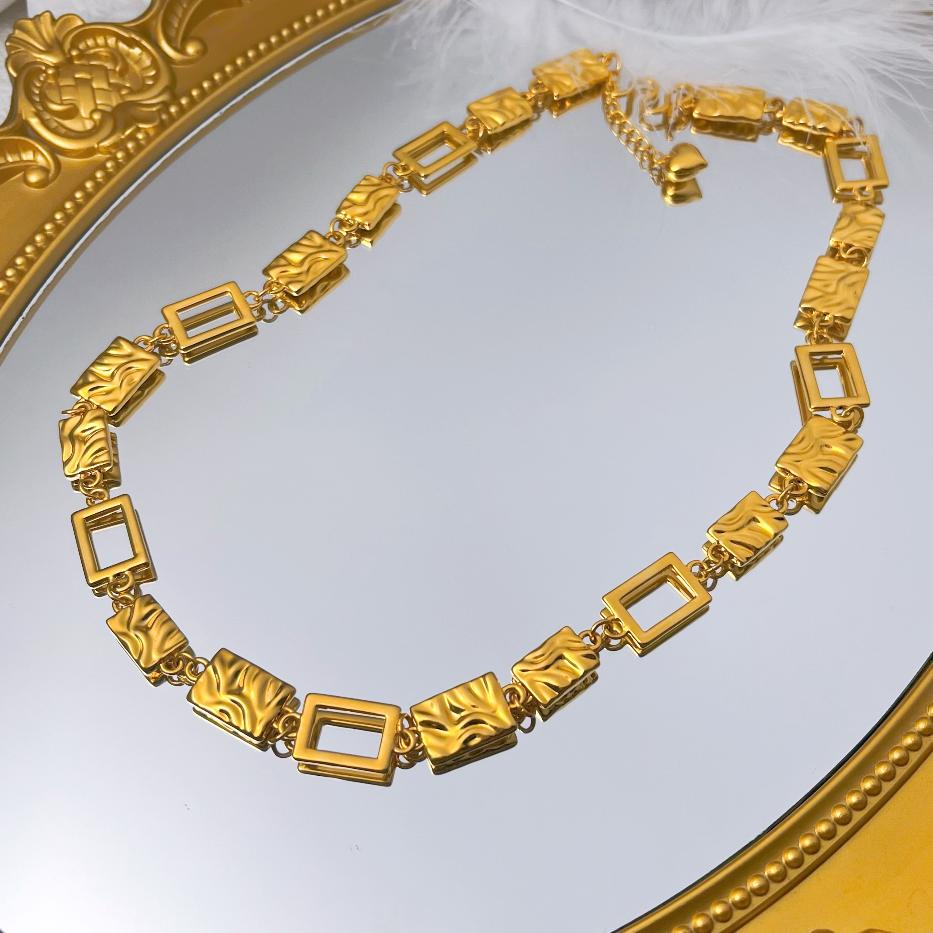 【方牌项链】足金999黄金5D无氰时尚项链