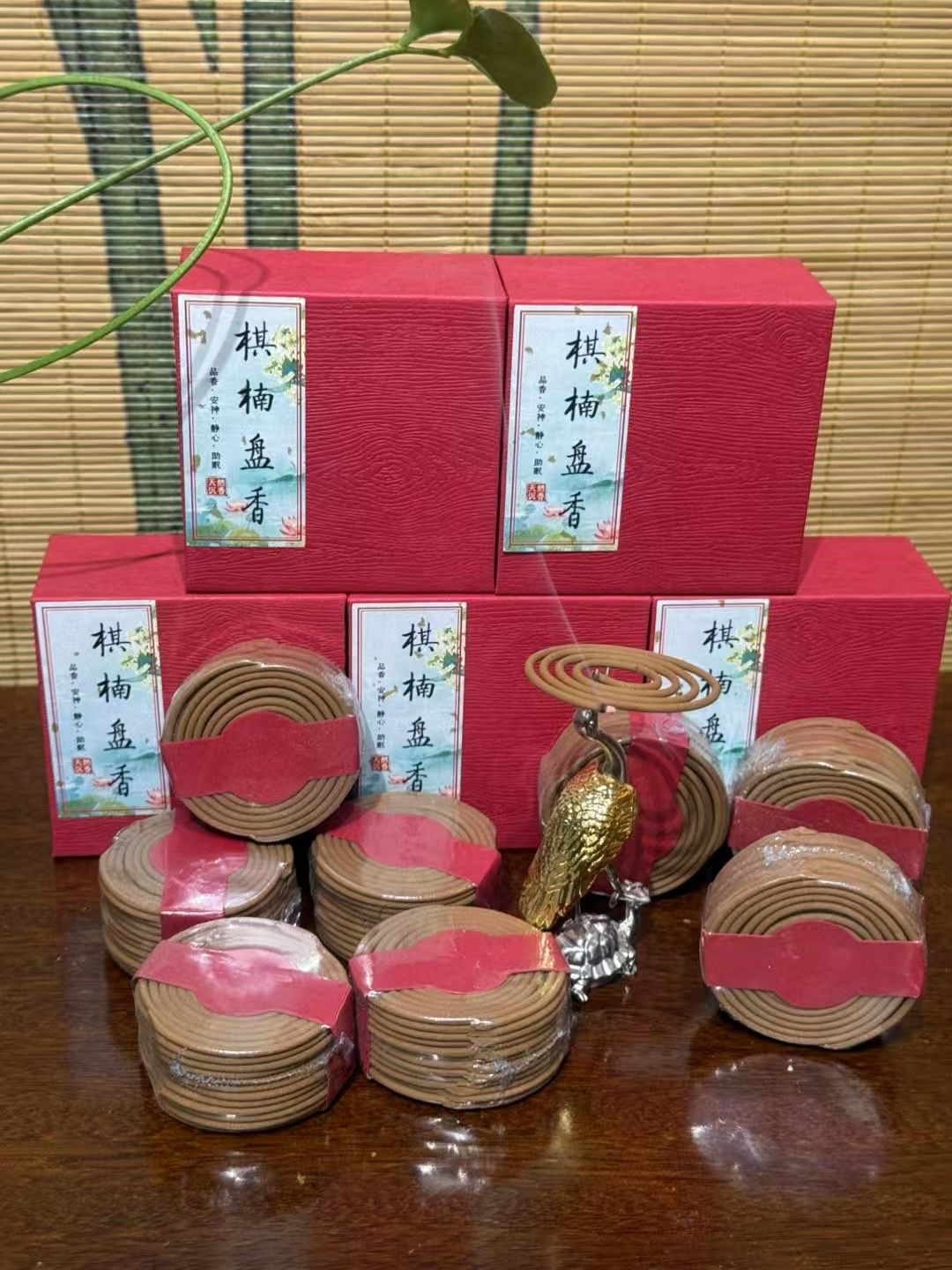 棋楠盘香·匠心打造 用传统制香工艺 凉、甜、花香棋韵满满