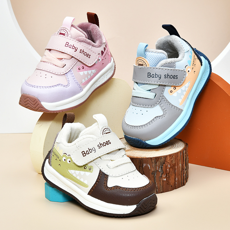 【阿甘鞋】学步鞋男宝宝0-3春秋冬婴幼儿鞋女宝宝机能加绒加厚棉鞋