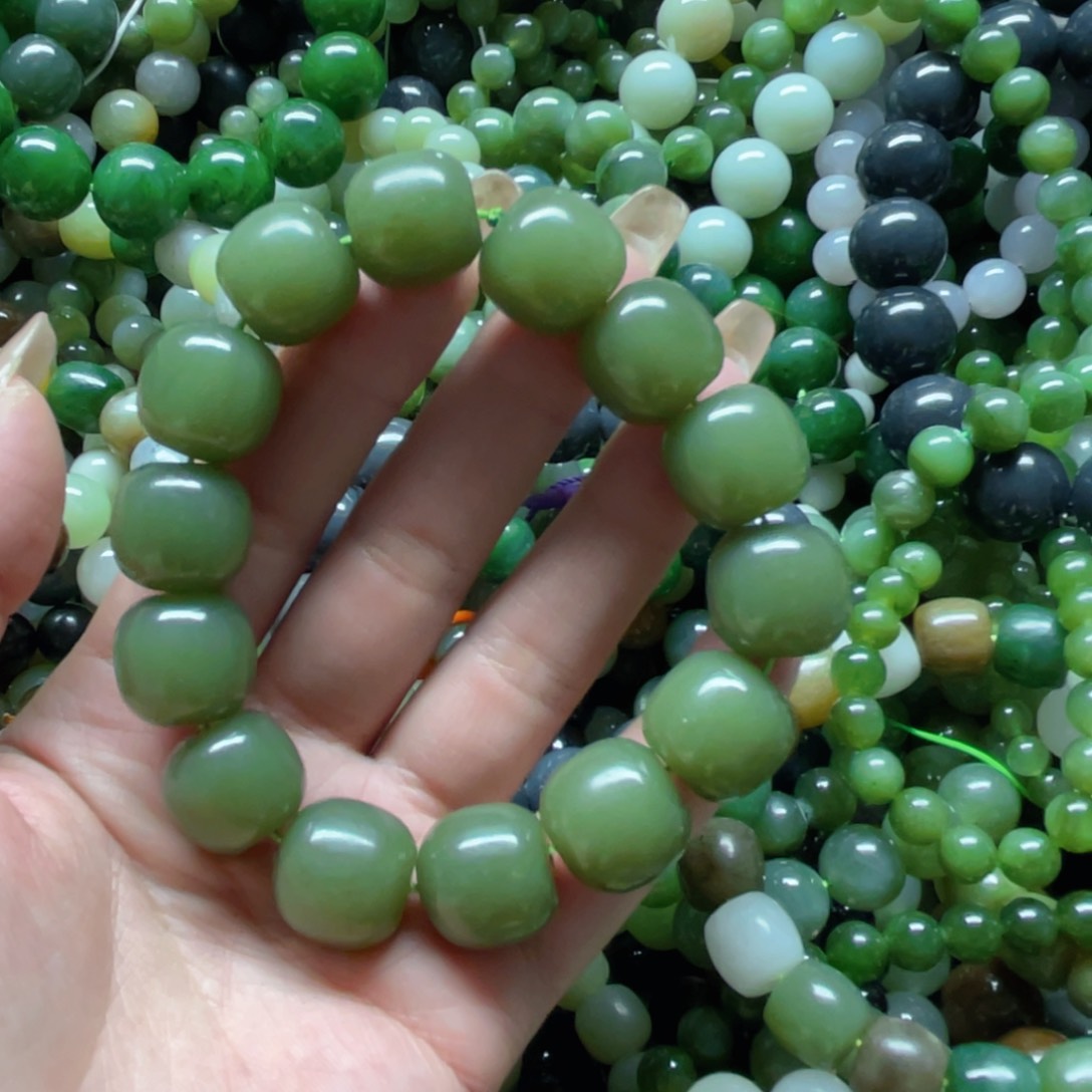 和田玉手链未镶嵌