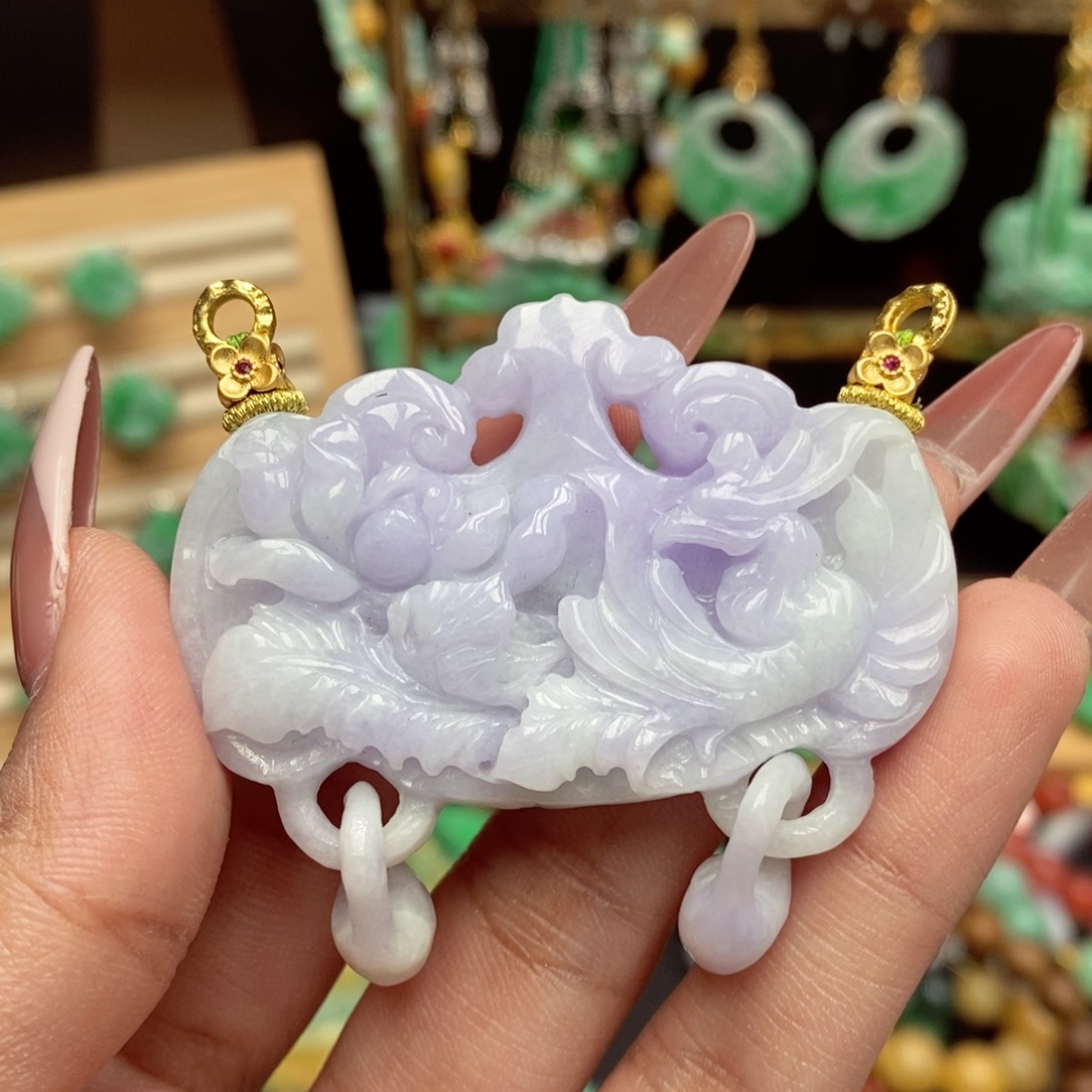 颈饰未镶嵌翡翠翡翠吊坠