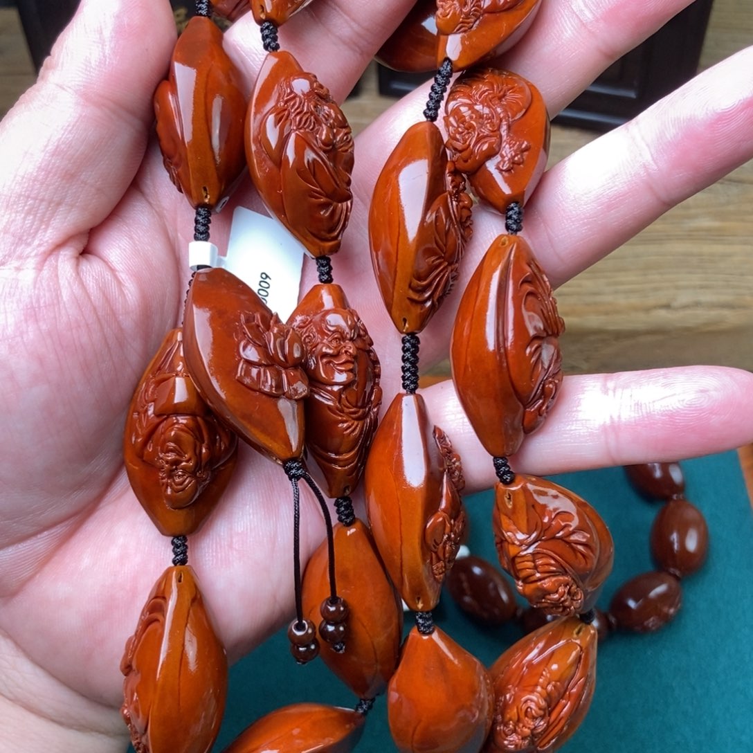 橄榄核手串/手链十八罗汉脖挂csq0009