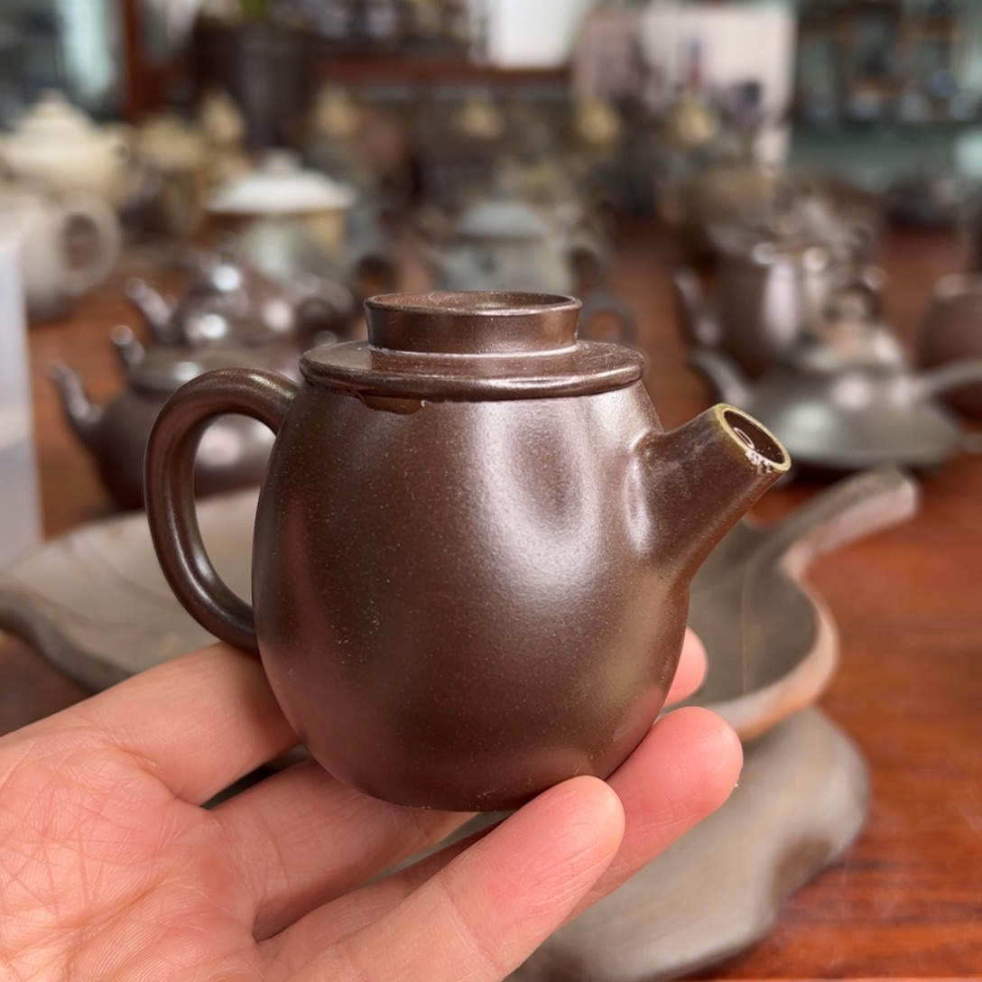 贵台龙窑柴烧茶壶A37