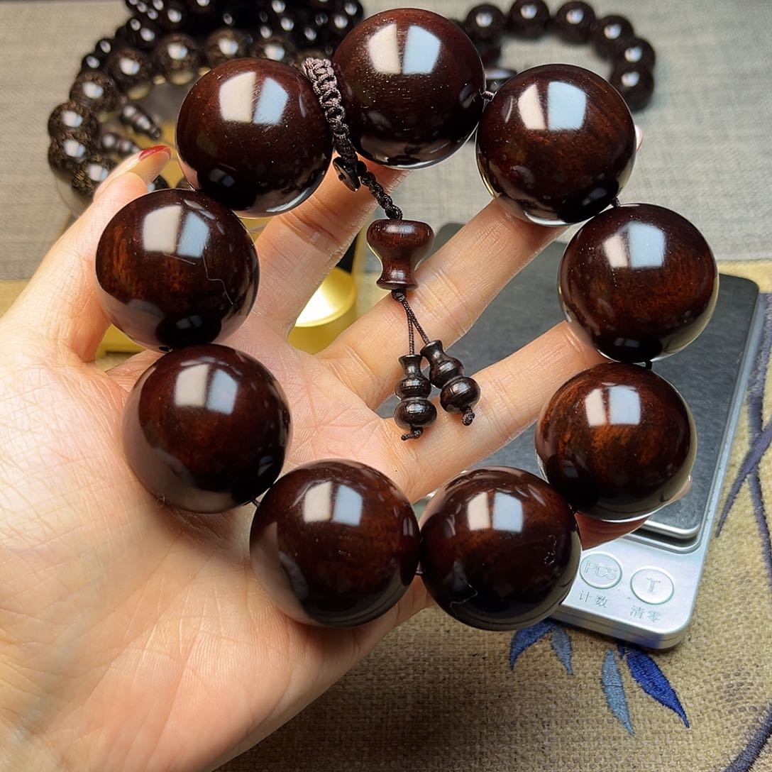 檀香紫檀（小叶紫檀）3.0 9颗