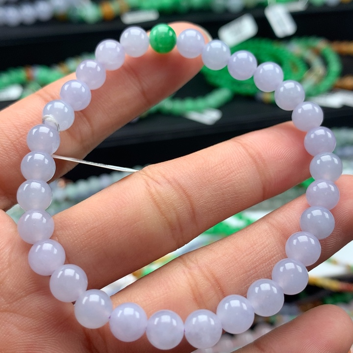 翡翠手镯未镶嵌卡